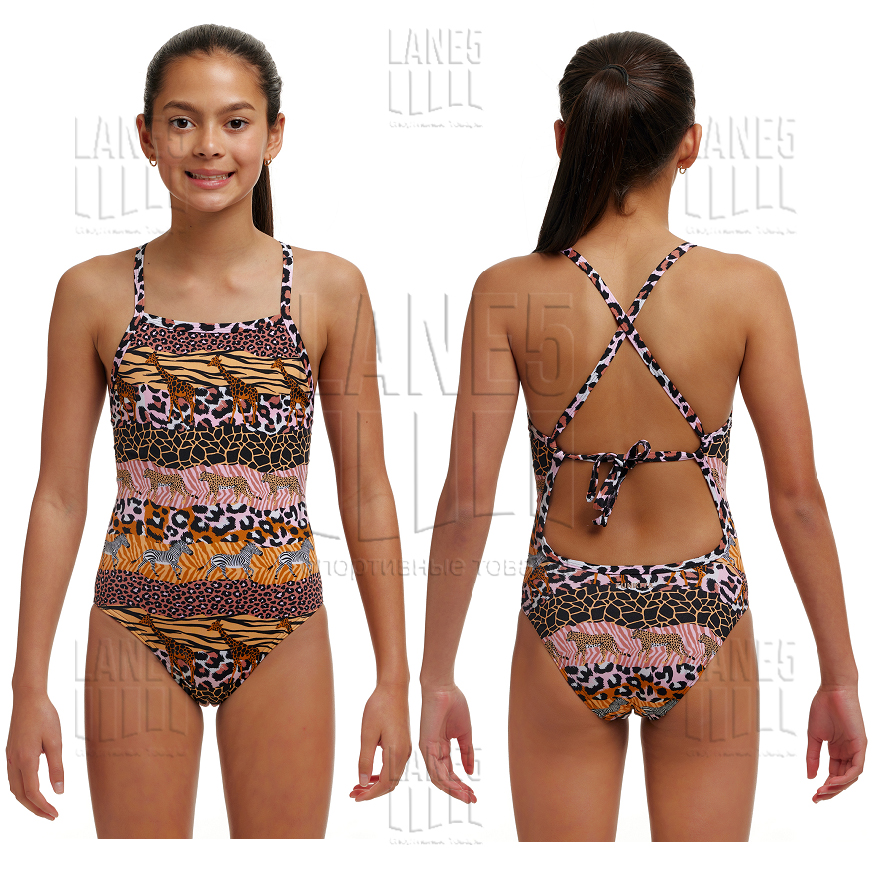 FUNKITA Zoo Life Tie Me Tight Купальник для бассейна