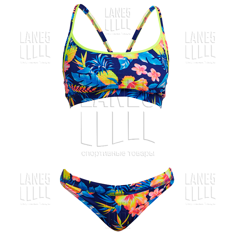 FUNKITA In Bloom Sports Купальник спортивный раздельный