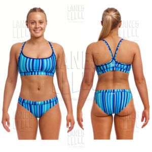 FUNKITA Lane Lines Sports Купальник спортивный раздельный