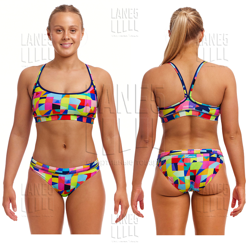 FUNKITA On The Grid Sports Купальник спортивный