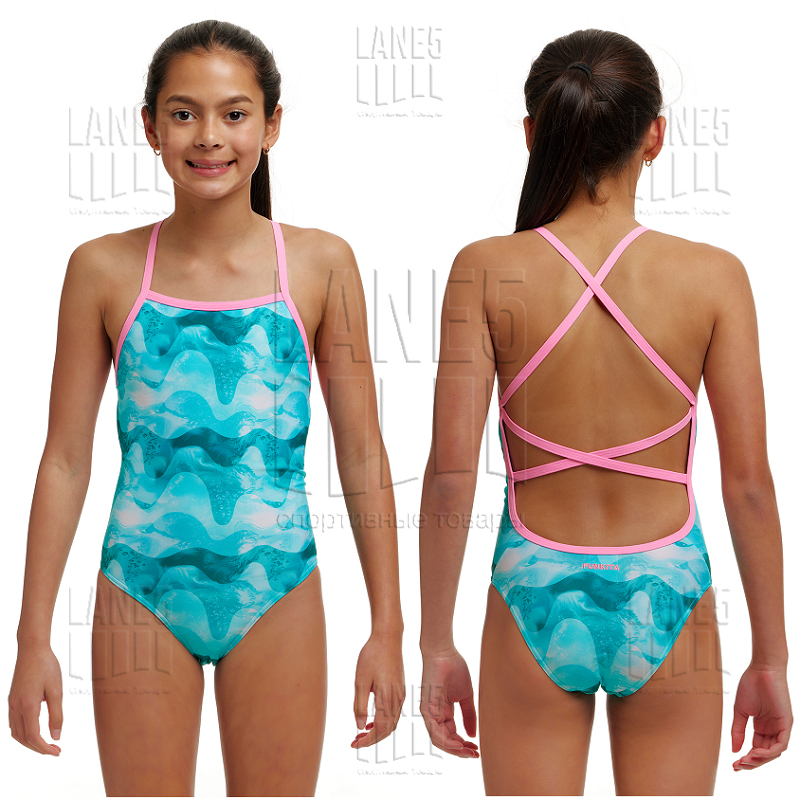 FUNKITA Teal Wave Купальник для бассейна детский