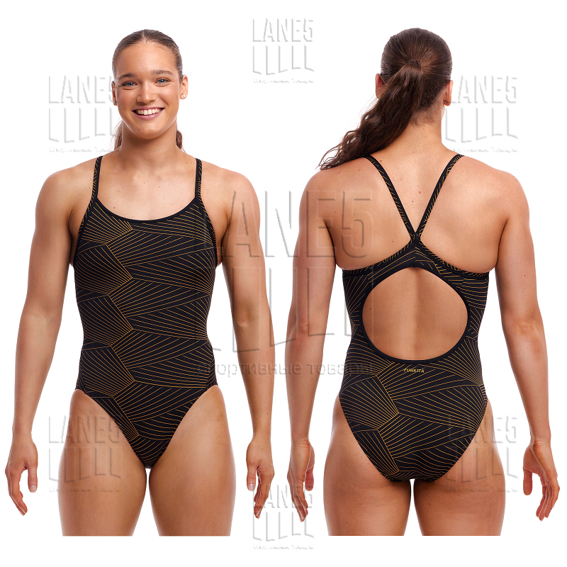 FUNKITA Gold Weaver Купальник для бассейна