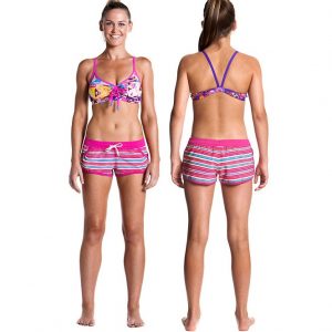 FUNKITA Chelsea Stripe Шорты женские для бассейна